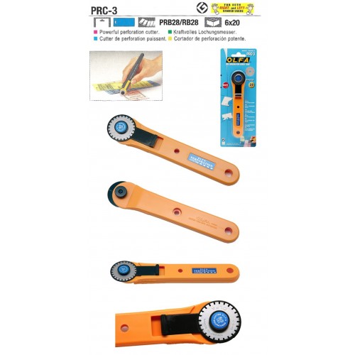(Olfa PRC-3 - 6pc) £8.81 - Olfa PRC-3 28mm Perforation Cutter