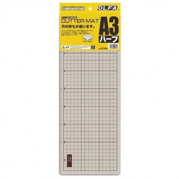 Olfa CM-A3 HALF MAT (DISCONTINUED) - 6pc