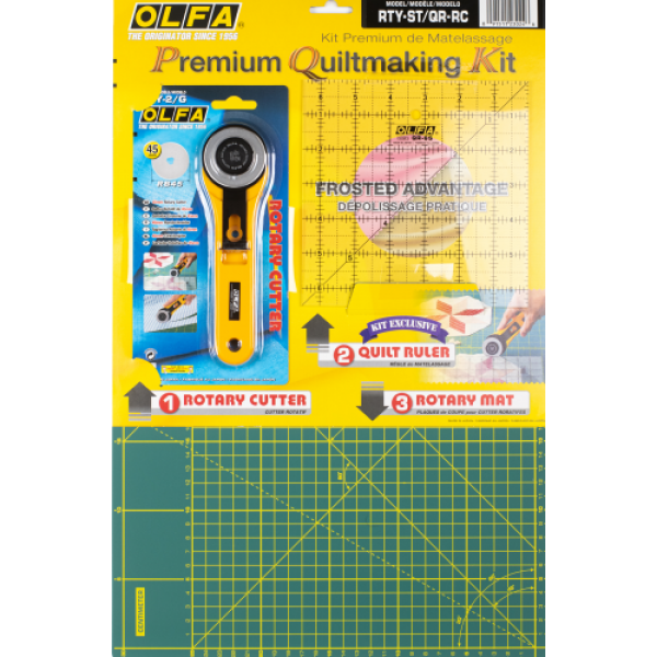 Olfa RTY-ST/QR-RC- Quilt making Kit - METRIC - 5pc