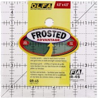 Olfa Quilt Ruler QR 4.5 x 4.5 - 6pc