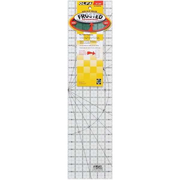 Olfa Quilt Ruler QR 6 x 24 - 6pc