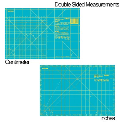 Olfa Rotary Cutting Mat RM-IC-C-RC/Aqua - SPLASH - 5pc Olfa Rotary Cutting Mat RM-IC-C-RC/Aqua - SPLASH - 5pc
