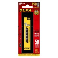 Olfa LBB-50B Spare Excel Black Blades - 6pc