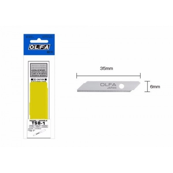 Olfa TSB-1 Spare Top Sheet Cutter Blade - 6pc