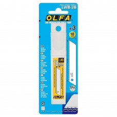 Olfa LWB-3B Spare Solid Serrated-Edge Insulation Blade - 6pc