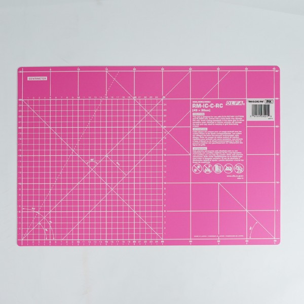 Olfa Rotary Cutting Mat RM-IC-C-RC/Pink - 5pc