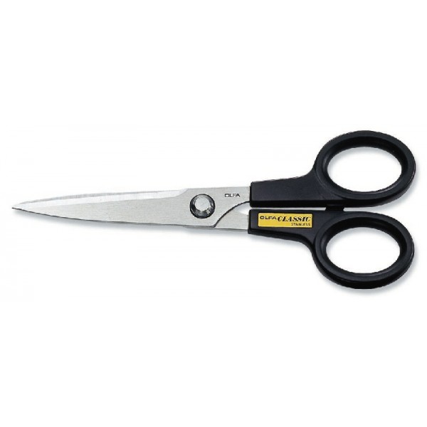 Olfa Scissors CC-SCS - Black (DISCONTINUED) - 6pc