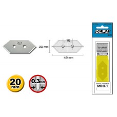 Olfa MCB-1 Spare Blade - 6pc