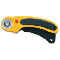 Olfa Rotary Cutter Deluxe 28mm RTY-1/DX (DISCONTINUED) - 6pc